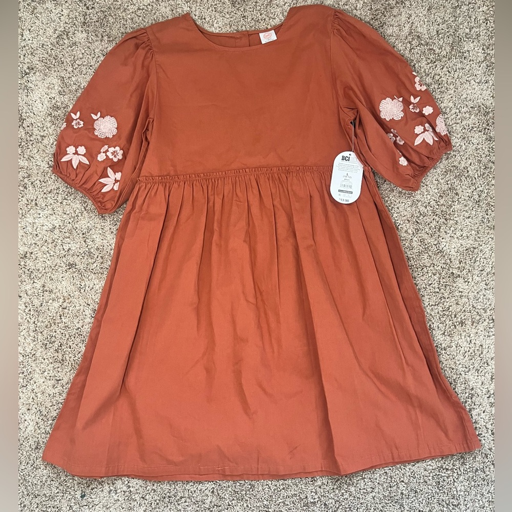 New with tags; Adorable Girls Embroidered Dress